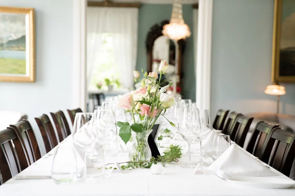 elegant private dining room for special events